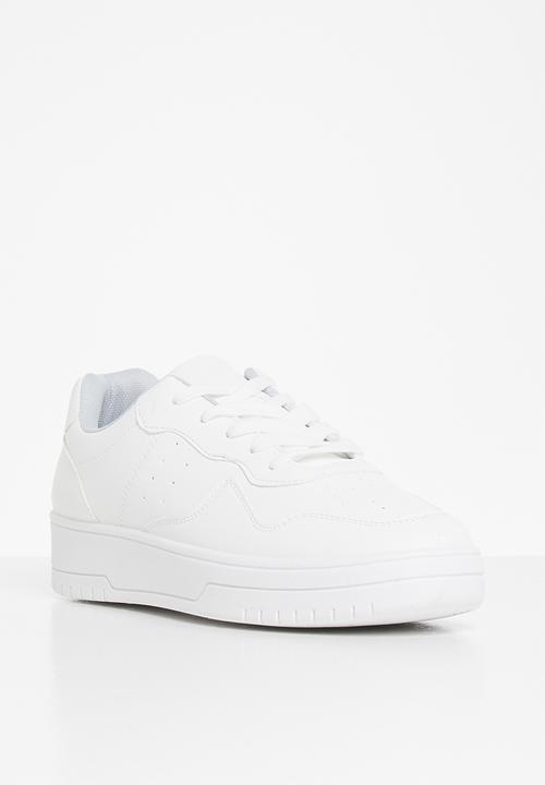 Tom Tom - Pin punch sneaker - white 