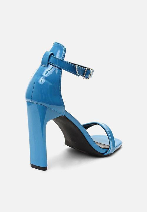 Seduction - Ankle strap heel - blue