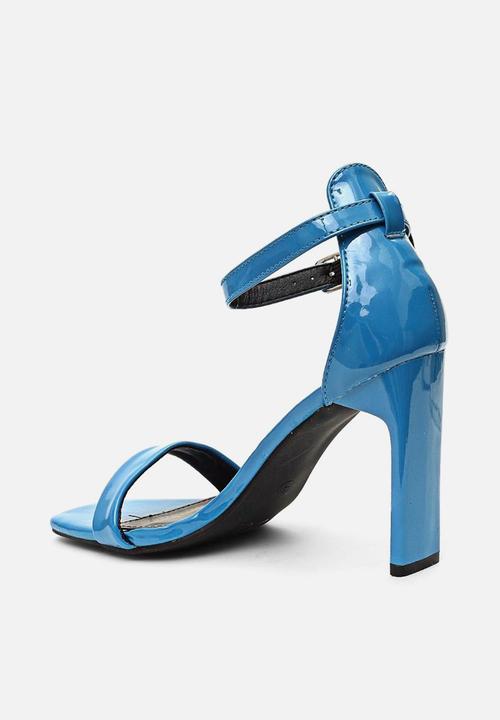 Seduction - Ankle strap heel - blue