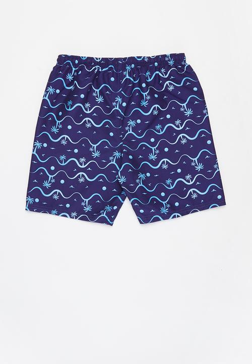 Rebel Republic - Tween boys swimshort - blue