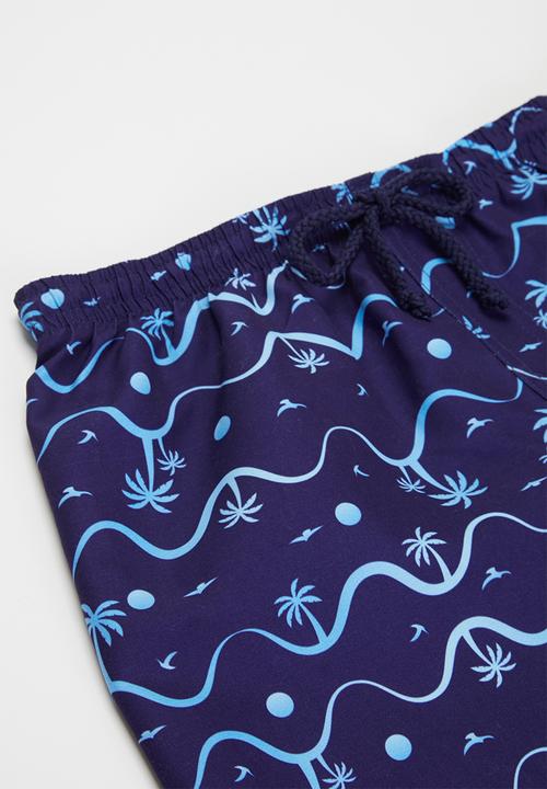 Rebel Republic - Tween boys swimshort - blue
