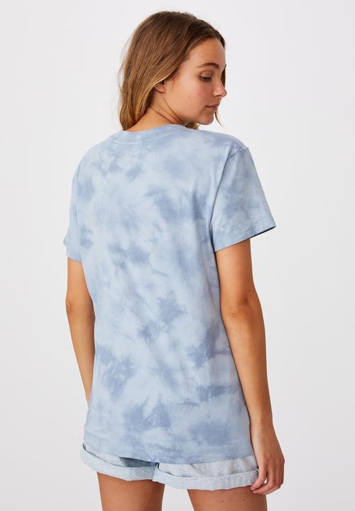 Cotton On - Classic slogan t shirt - blue