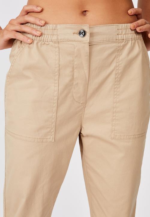 Cotton On - Cuffed chino - nomad