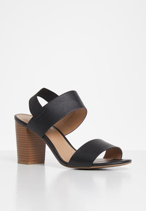 Call It Spring - Rigidae heel - black 