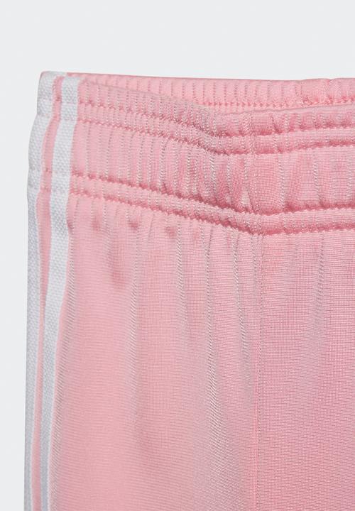 adidas Originals - Sst tracksuit - light pink & white