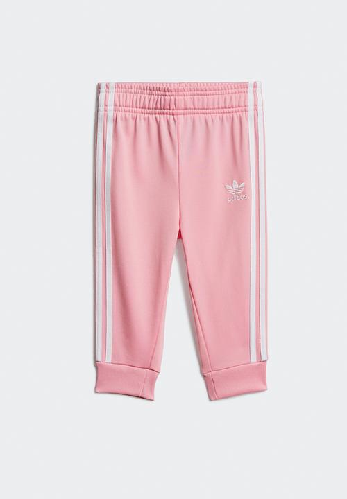 adidas Originals - Sst tracksuit - light pink & white