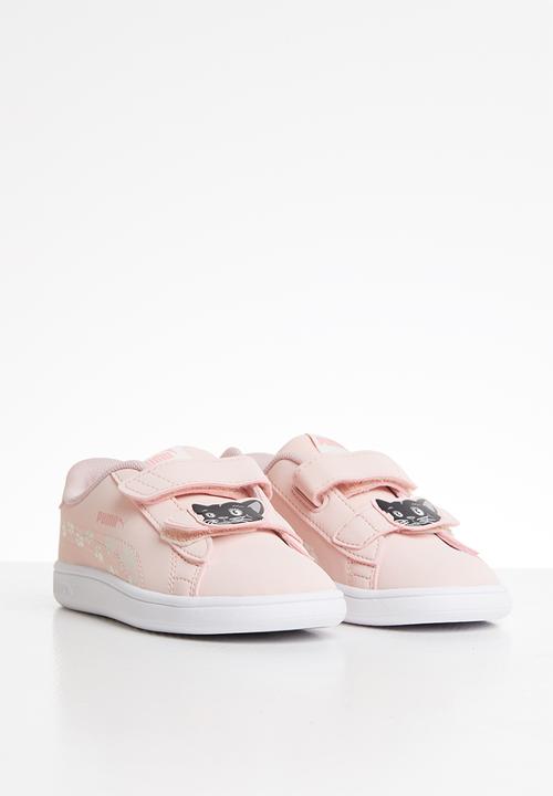 PUMA - Smash v2 animals v infant - peach