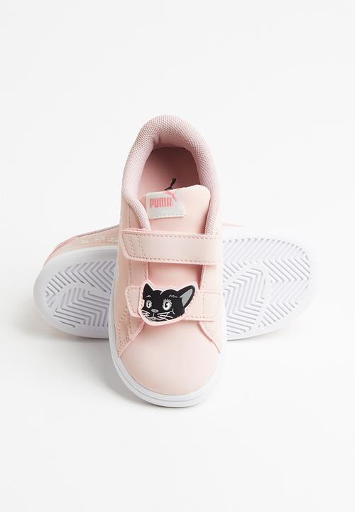 PUMA - Smash v2 animals v infant - peach
