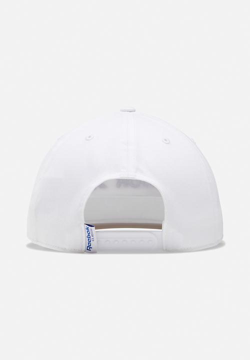 Reebok - Cl vector flat peak - white