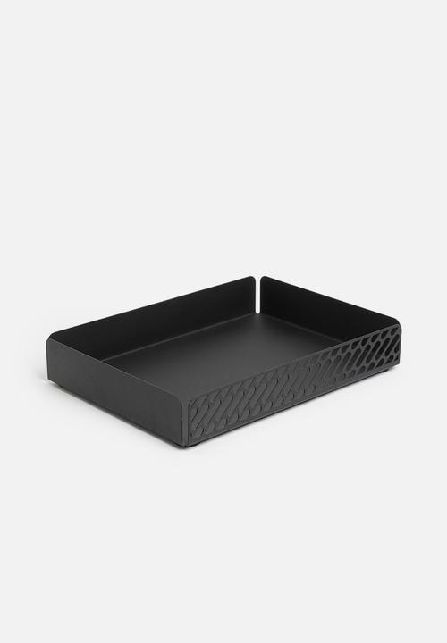 Emerging Creatives - Paper tray - black