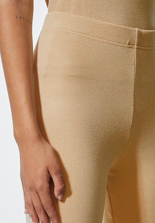 Superbalist - Rib cycle shorts - beige