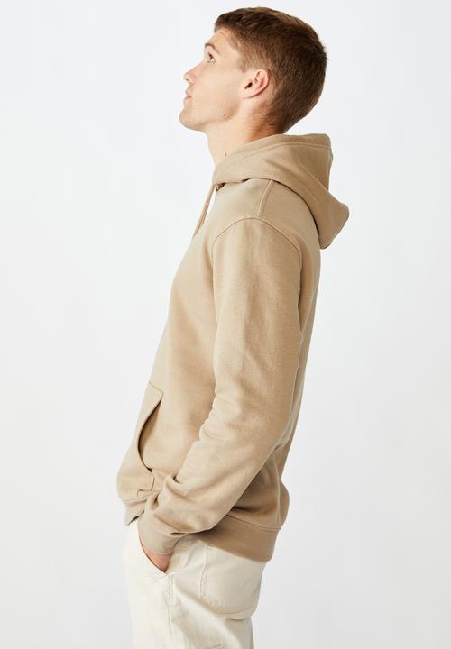 Cotton On - Essential fleece pullover - gravel stone