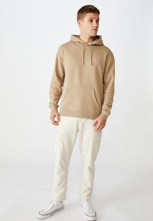 Cotton On - Essential fleece pullover - gravel stone
