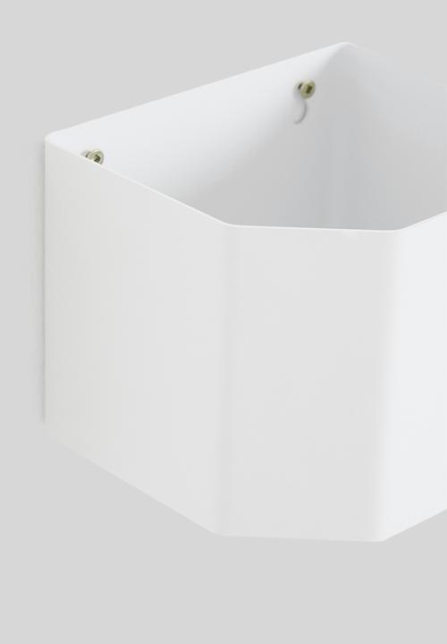 Emerging Creatives - Wall mounted herb box - white