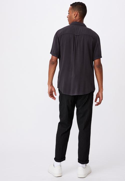 Cotton On - Oxford trouser - black 