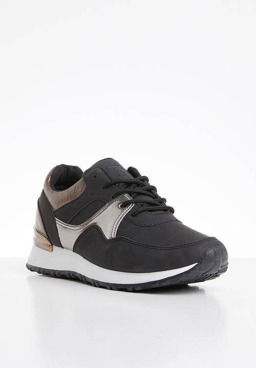 Tom Tom - Nova snake 3 sneaker - black