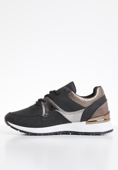 Tom Tom - Nova snake 3 sneaker - black