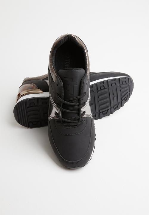 Tom Tom - Nova snake 3 sneaker - black
