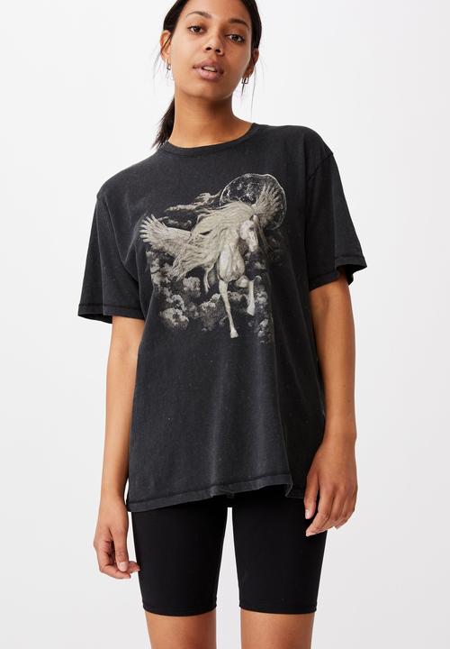 Cotton On - The dad graphic tee - black