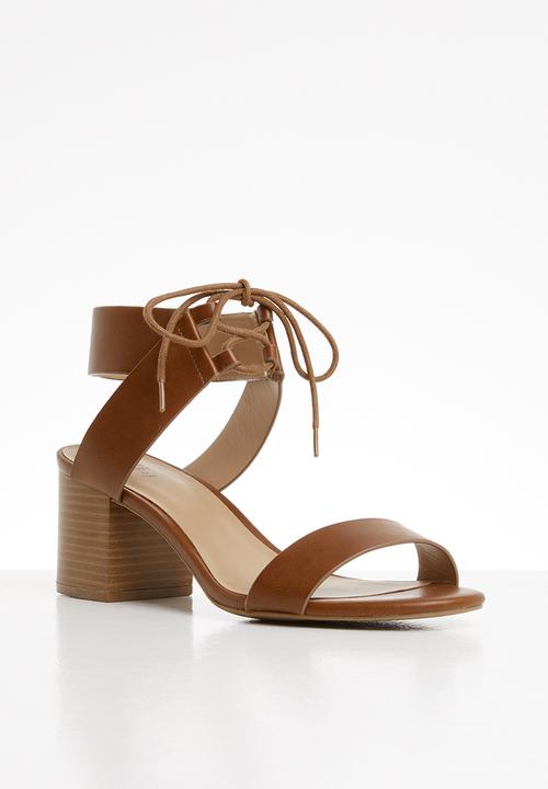 Call It Spring - Acelassa heel - cognac