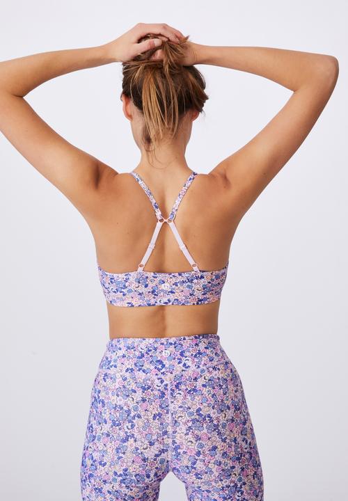 Cotton On - Workout yoga crop - multi 