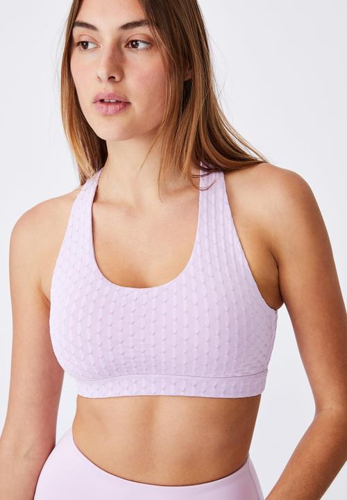 Cotton On - Workout cut out crop - blossom