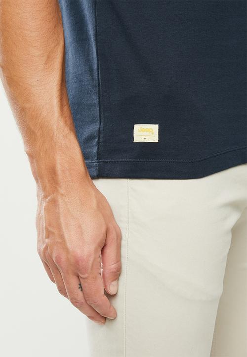 JEEP - Graphic tee - navy