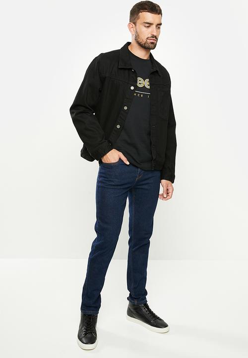 JEEP - Logo applique tee - black
