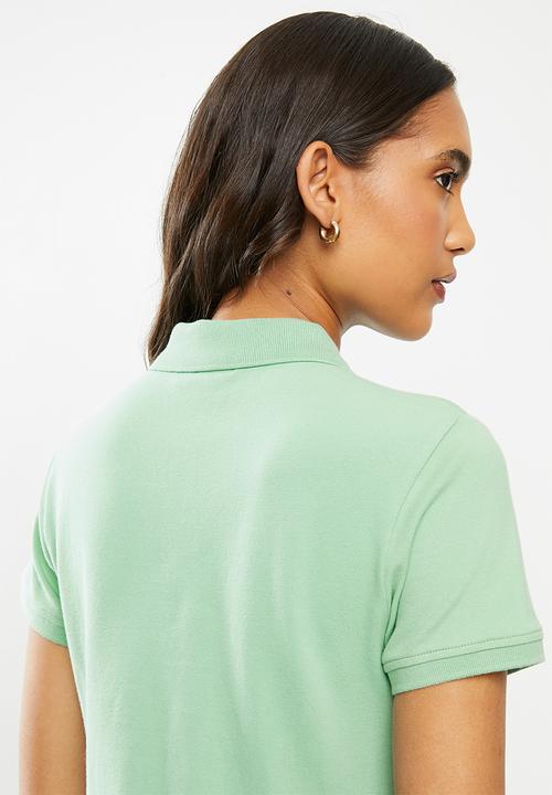 POLO - Margot short sleeve sml pony stretch golfer - green