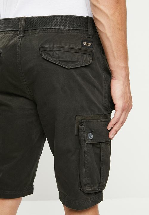 Superdry. - Core cargo heavy short - black