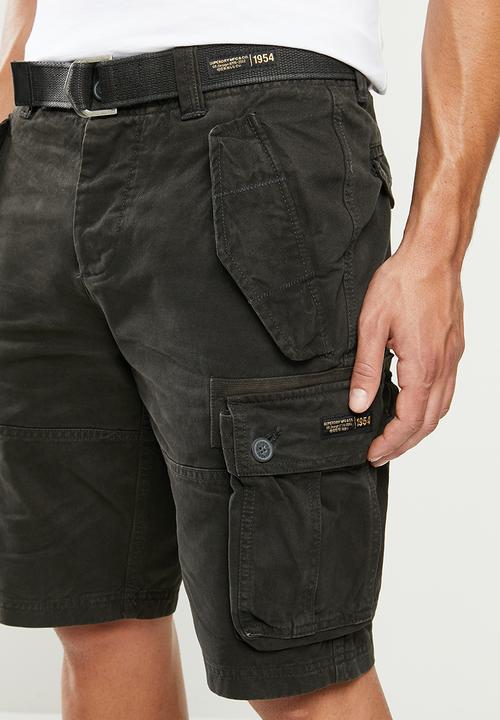 Superdry. - Core cargo heavy short - black