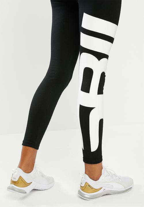 SISSY BOY - Knit branded legging - black