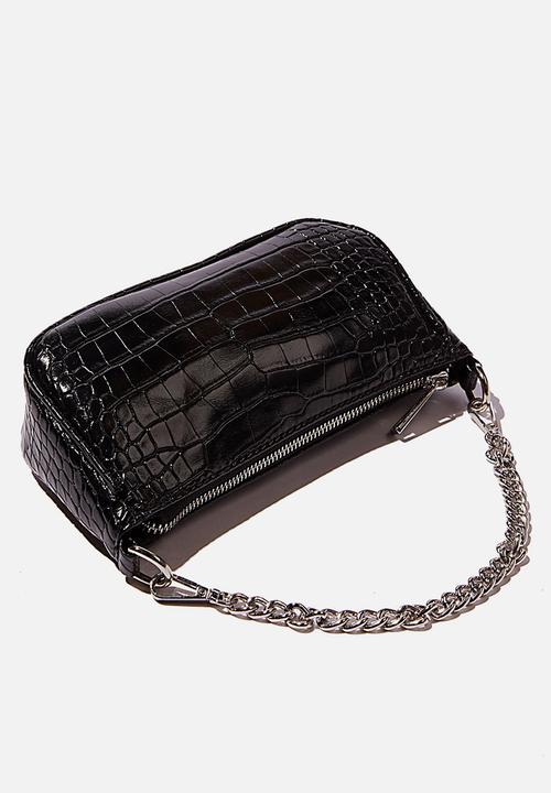 Rubi - Sophia chain cross body bag - black