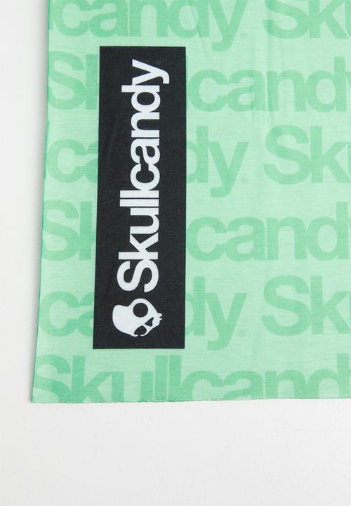 Skullcandy - All over logo print buff - green