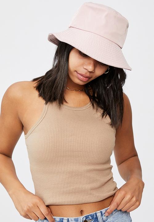 Rubi - Bianca bucket hat - blush