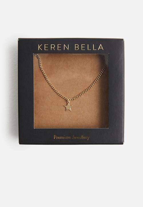 Keren Bella - Star charm necklace - gold