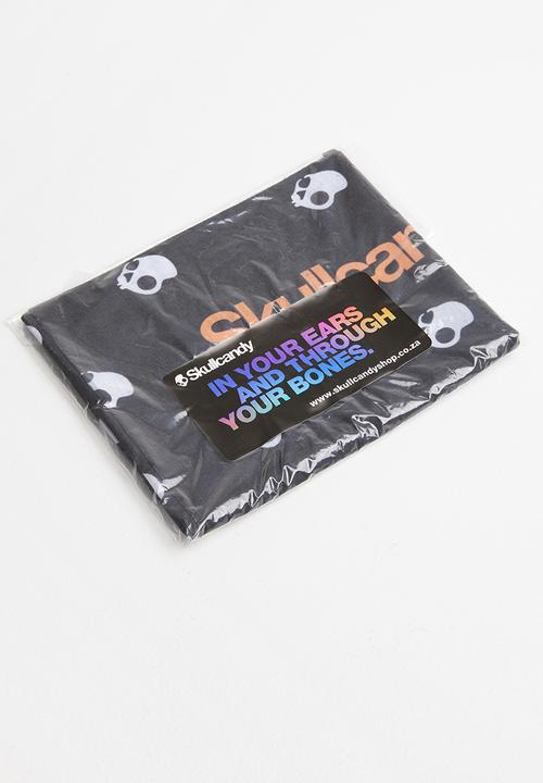 Skullcandy - All over skull print buff - black