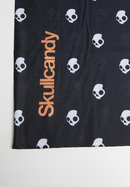 Skullcandy - All over skull print buff - black