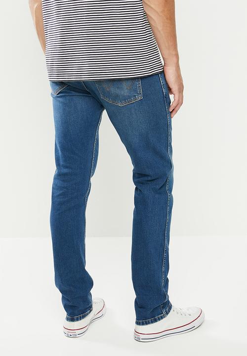 Wrangler - Denim stretch slim fit  pant - indigo
