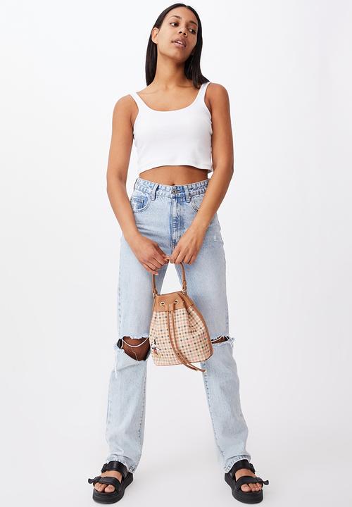 Rubi - Bella bucket bag - brown 