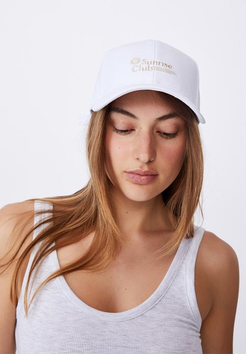 Rubi - Hailey structured cap - white