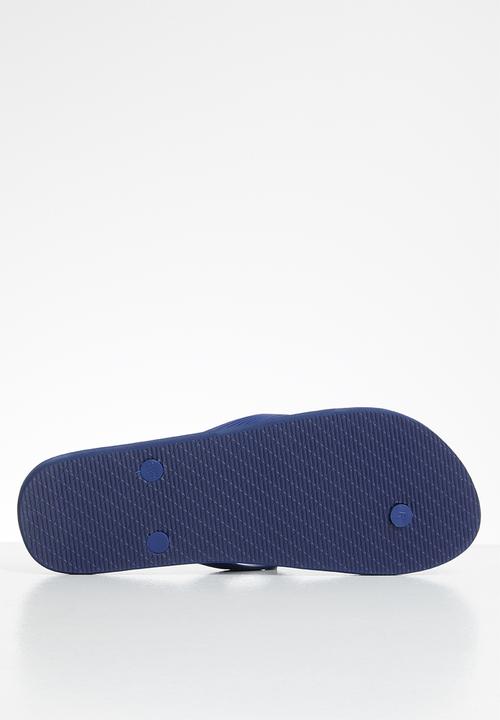 POLO - Mens kylo polo logo flip flop - navy