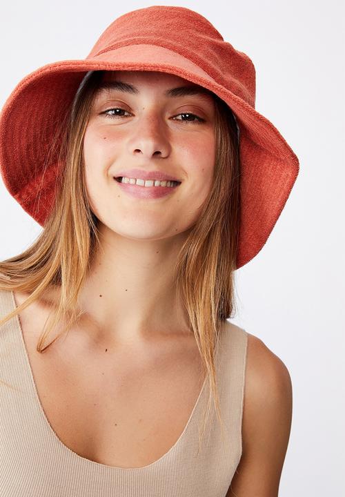 Rubi - Bianca bucket hat - terracotta 