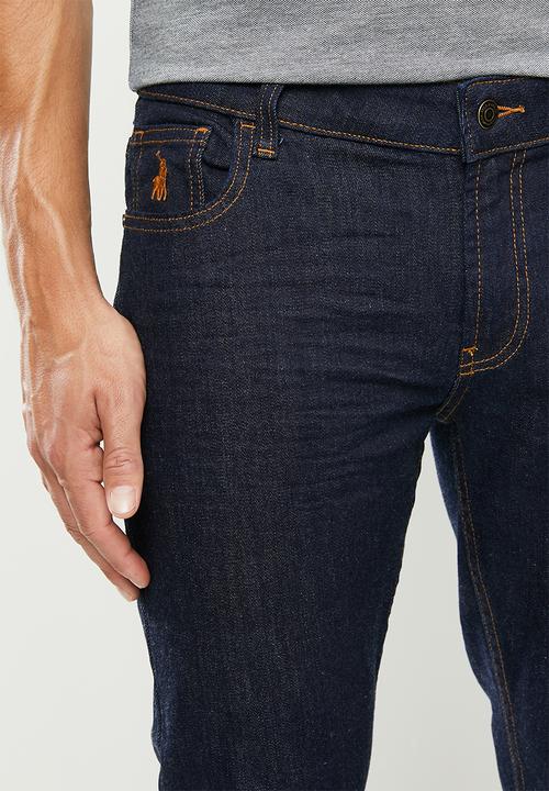 POLO - Pjc madrid slim leg denim - dark wash