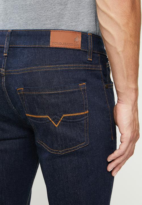 POLO - Pjc madrid slim leg denim - dark wash