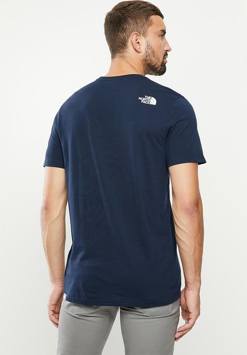 The North Face - S/s mountain line tee - navy