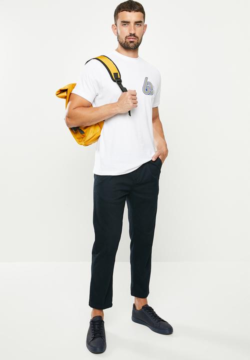 Ben Sherman - Bs chest logo tee - white