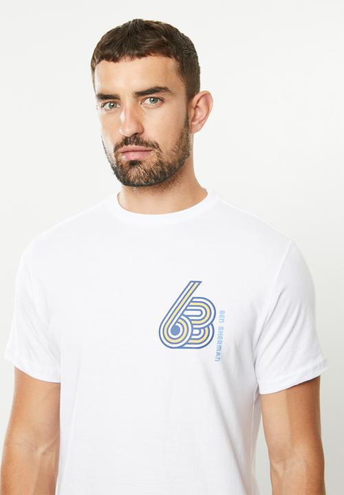 Ben Sherman - Bs chest logo tee - white