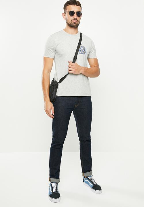Ben Sherman - Bs chest logo tee - grey