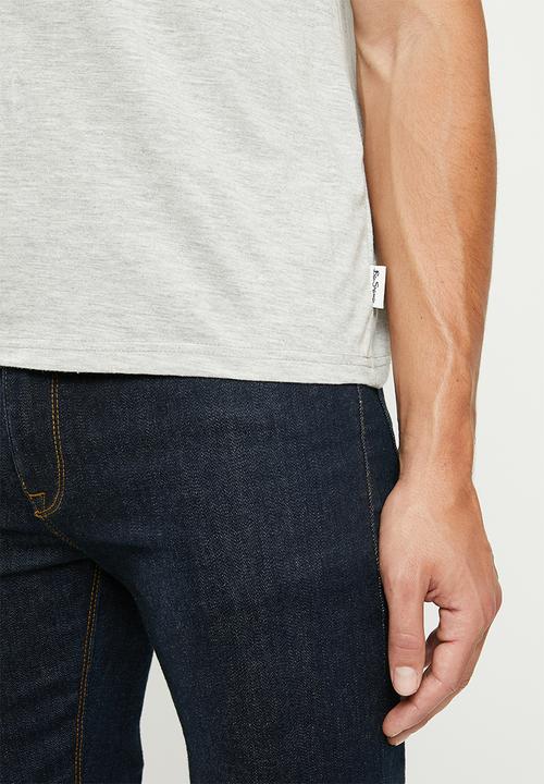 Ben Sherman - Bs chest logo tee - grey